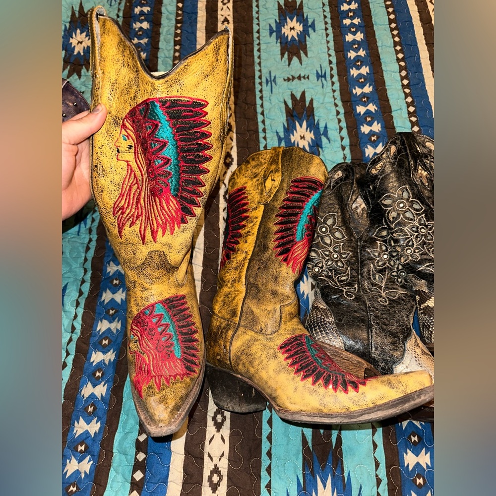 Tanner Mark cowboy boots